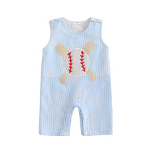 (3-6 Months, Blue) Salopette neonato, pantaloni casual da baseball con ricami, ideali per ogni giorno e feste.