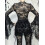 (S, Black) Damen Halloween Spitzentops für Party. 8