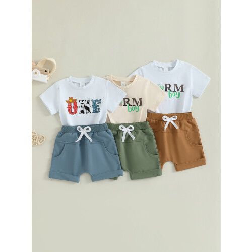 (12-18 Months, White) Σετ 2 τεμαχίων Western στυλ. 2