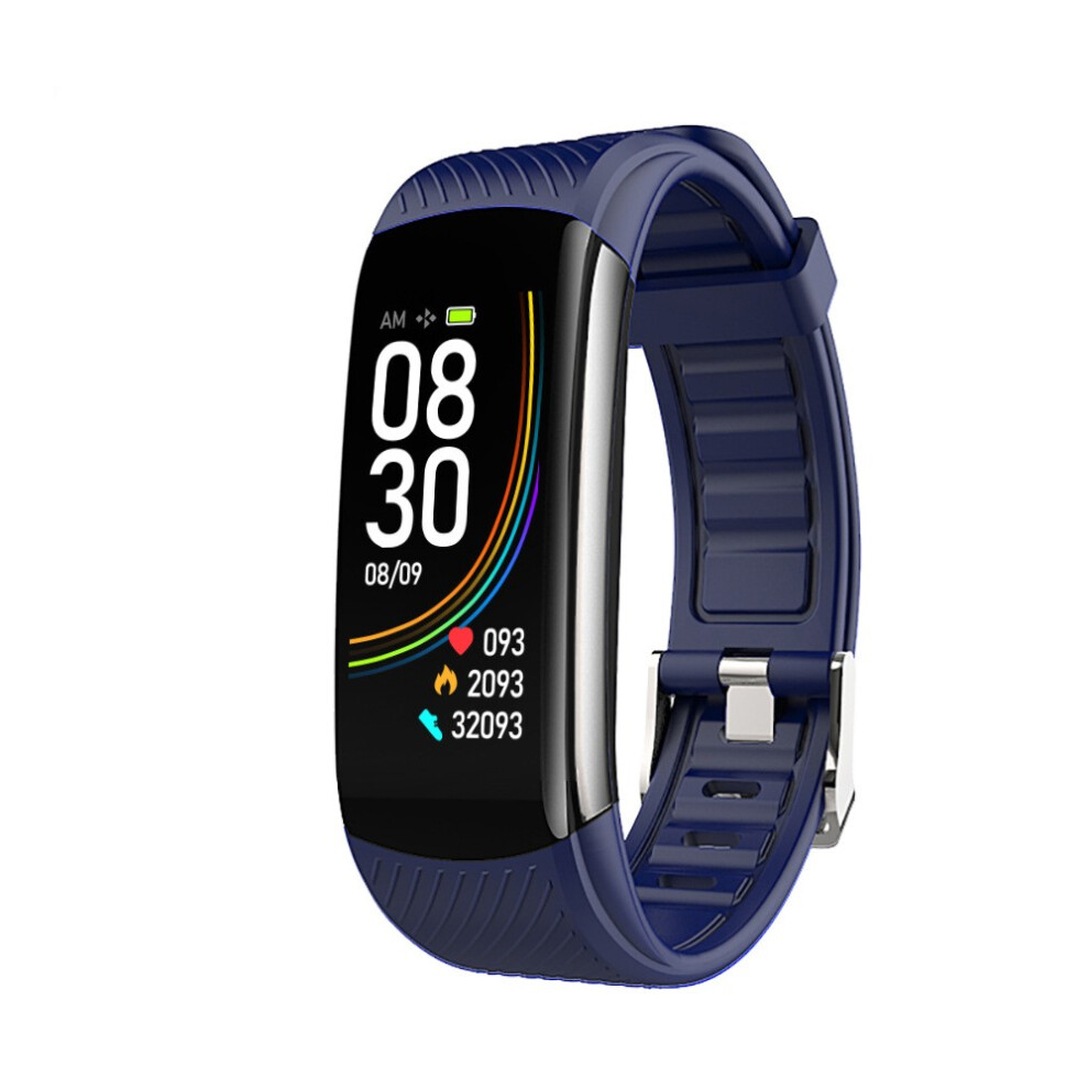 Smart Watch With Heart Rate, Blood Oxygen, Pedometer Blue 7314280289080