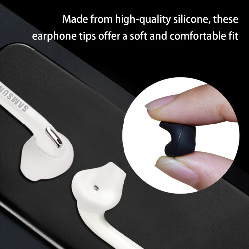 In-ear silikone øretelefoner spidscovers til Samsung Galaxy S6/S7, Note5/Note7 White 1