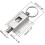 Stainless Steel Door Latch Barrel Bolt, Ring Pull Spring Loaded Lock for Enhanced Security, 5pcs 2