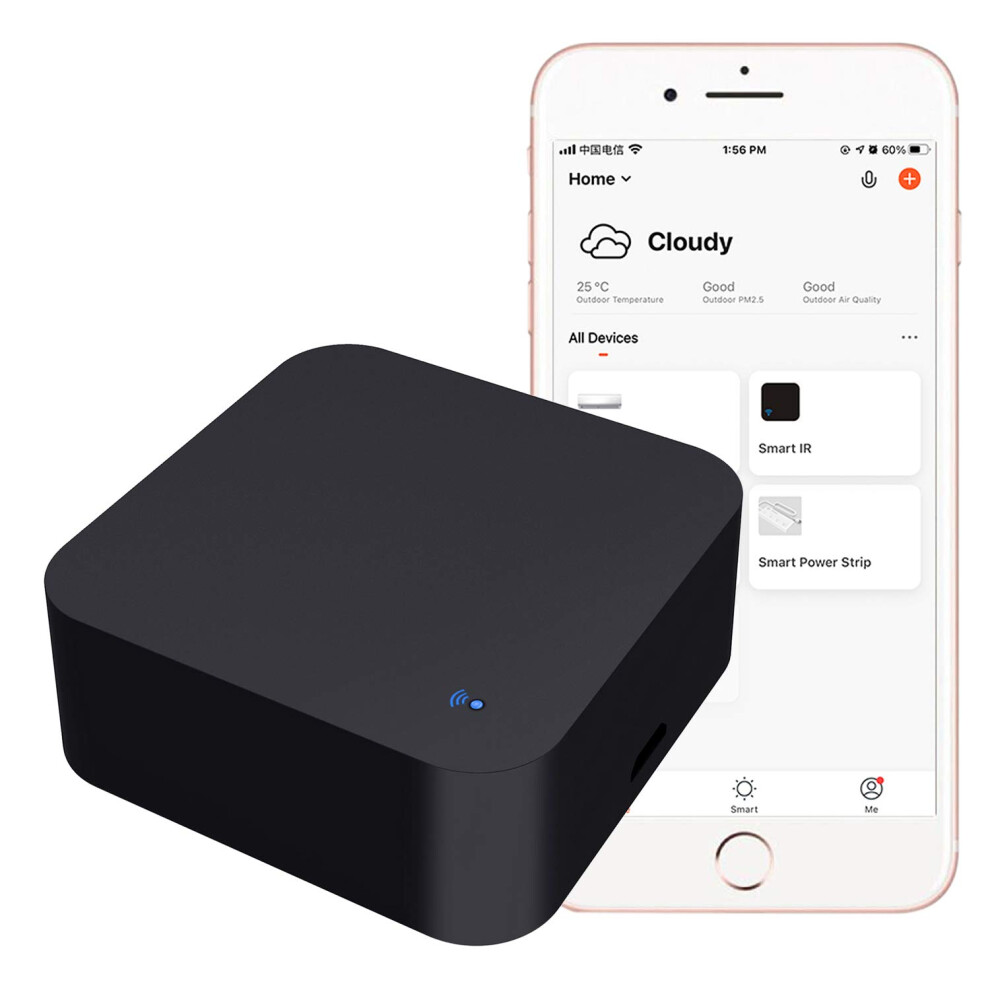 Wifi Smart Ir Remote Control With Voice And App Integration For Tv Ac And More, Works With Alexa 9169991214115