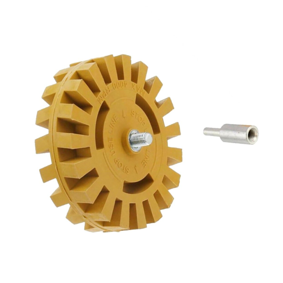Sticker Removal Wheel For Drill Â Fast Surfacesafe Decal And Adhesive Remover For Cars 9771547192961