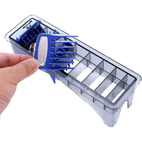 Professional Hairdressing Tool Box with Large Capacity Storage and Secure Compartments, 10 Grids 2