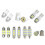 14 Assorted LED Car Interior Inside Light Dome Trunk Map License Plate Lamp Bulb 1