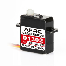 AFRC D1302 1.7G Large Torque Digital Servo JST1.0 Connector for RC Model Drone Airplane Helicopter