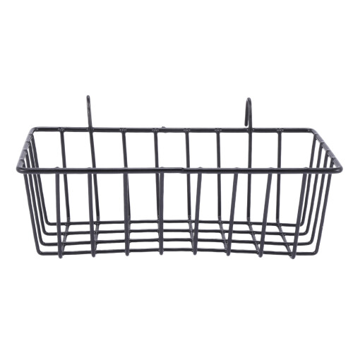 2 Pack Wall Grid Panel Hanging Wire Basket,Grid Wall Storage Basket,Wall Mount Baskets Display Shelves for Kitchen,Home 2