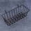 2 Pack Wall Grid Panel Hanging Wire Basket,Grid Wall Storage Basket,Wall Mount Baskets Display Shelves for Kitchen,Home 10