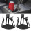 Universal Plastic 2Pcs Car Interior Water Cup Holder Paste Fixer Stopper Drink Bottle Stand Accessory 2