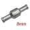 10 Mm Backventil Broms ServoföRstäRkare Ingen Retur Inline EnväGsventil Backventil Vakuumslang Aluminiumventil 5