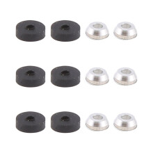 Conjunto de Anel de Borracha de 6 Unidades para V966 V977 XK K110 K120 RC HelicóPtero HelicóPtero Drone PeçAs Sobressalentes AcessóRios