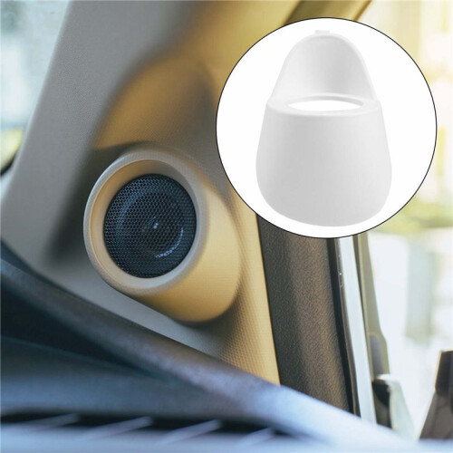 2Pcs 2.5 Inch Car Audio A-Pillar Tweeter Bracket Car Two-Way Frequency Inverted Mold Bracket Tweeter Base 2