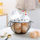 Egg Basket,Eggs Holder Basket, Organizer Storage Wrought Wire Restaurant Storage Basket,Kitchen Hen Decor (White) 3