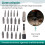 Damaged Screw Extractor Set,22 PCS Stripped Screw Extractor Kit, HSS Broken Screw Remover Set with Bit & Socket Adapter 6