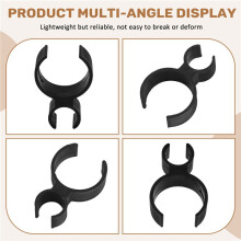 30PCS Champagne Bottle Glitter Single Holder Safety Clips Bottle Clips for Candle Christmas Parties Wedding Ceremony