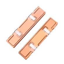 2Pcs Pure Copper RAM Heatsink Radiator for Ram Memory Cooler Cooling Heat Sink Desktop Memory Radiator DDR2 DDR3 DDR4