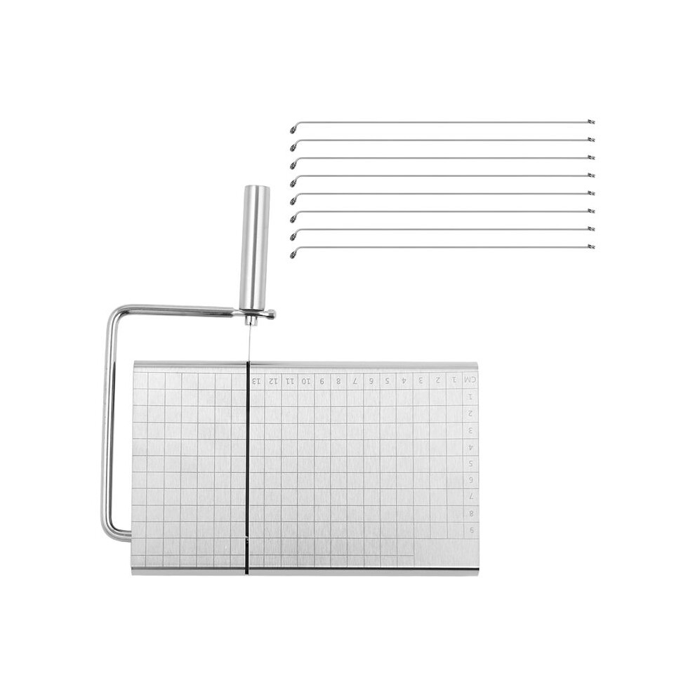 Stainless Steel Cheese Slicer With 8 Wire Cheese Cutters For Block Cheese Slicers Cutting Board Cheese Butter 6031549525215