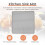 Silicone Sink Protector Mats,Dish Drying Mat Counter Protector, for Kitchen Utensils and Dishes(Gray) 5