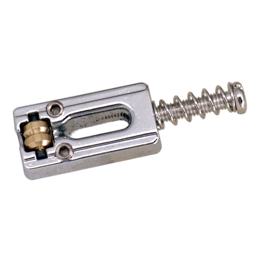 6 St Metallgitarrbro Sadelboll RullsträNg Tremolo Bridge Sadlar för Elgitarrbytesdelar, Silver 2