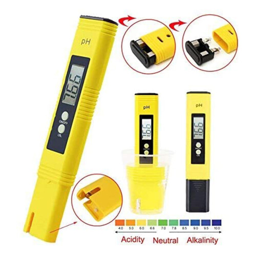 PH Meter Tester Digital PH Meter 0.01 PH Water Quality Test Digital Tester for Kitchen, Aquarium, Pool, Laboratory 1