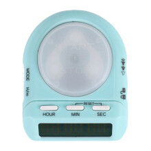 Digital Kitchen Timer with 100 Hour Clock Count Down for Kid Teacher Cook,45 Display LCD&Security Lock, Management