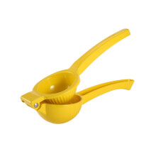 Citronpress i Aluminiumlegering, Limefruktpress, Manuell Presscitrusjuicer för Att Pressa den FäRskaste Juicen, Gul