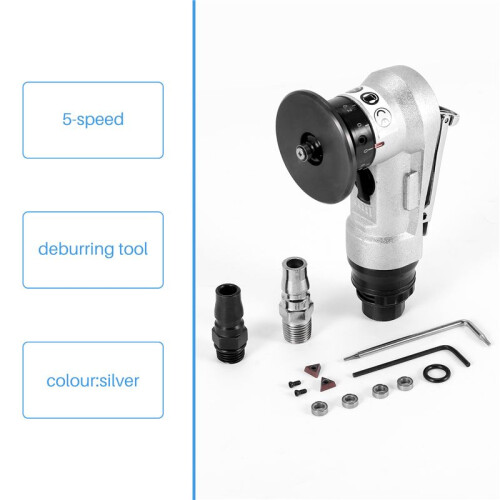 Manual Pneumatic Chamfering Machine, Linear Chamfering Tools, 45 Degree Metal Trimming Arc Corner Deburring Kit 2