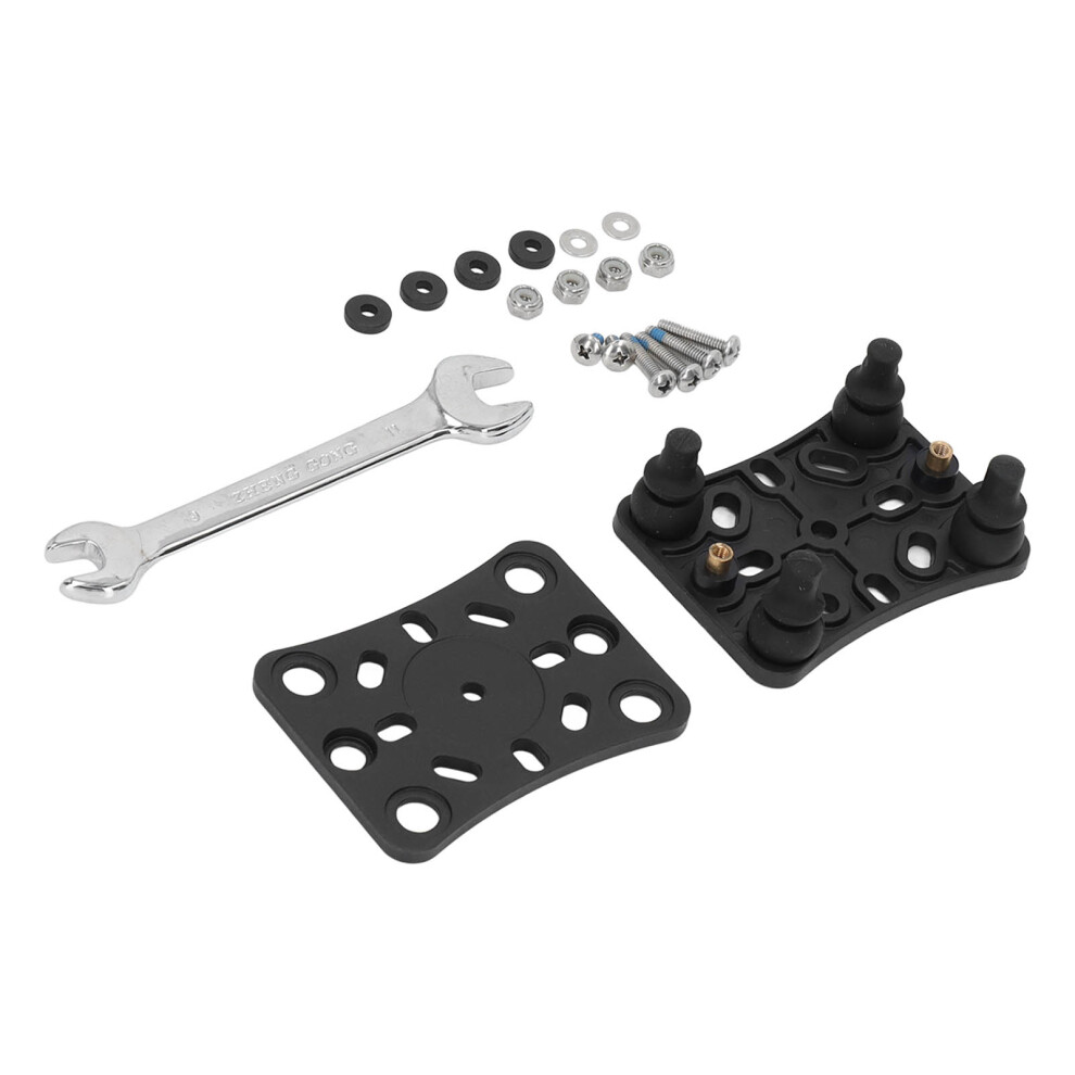 Motorcycle Phone Holder Shock Absorber Mount For Atv Utv Black 6911390266614