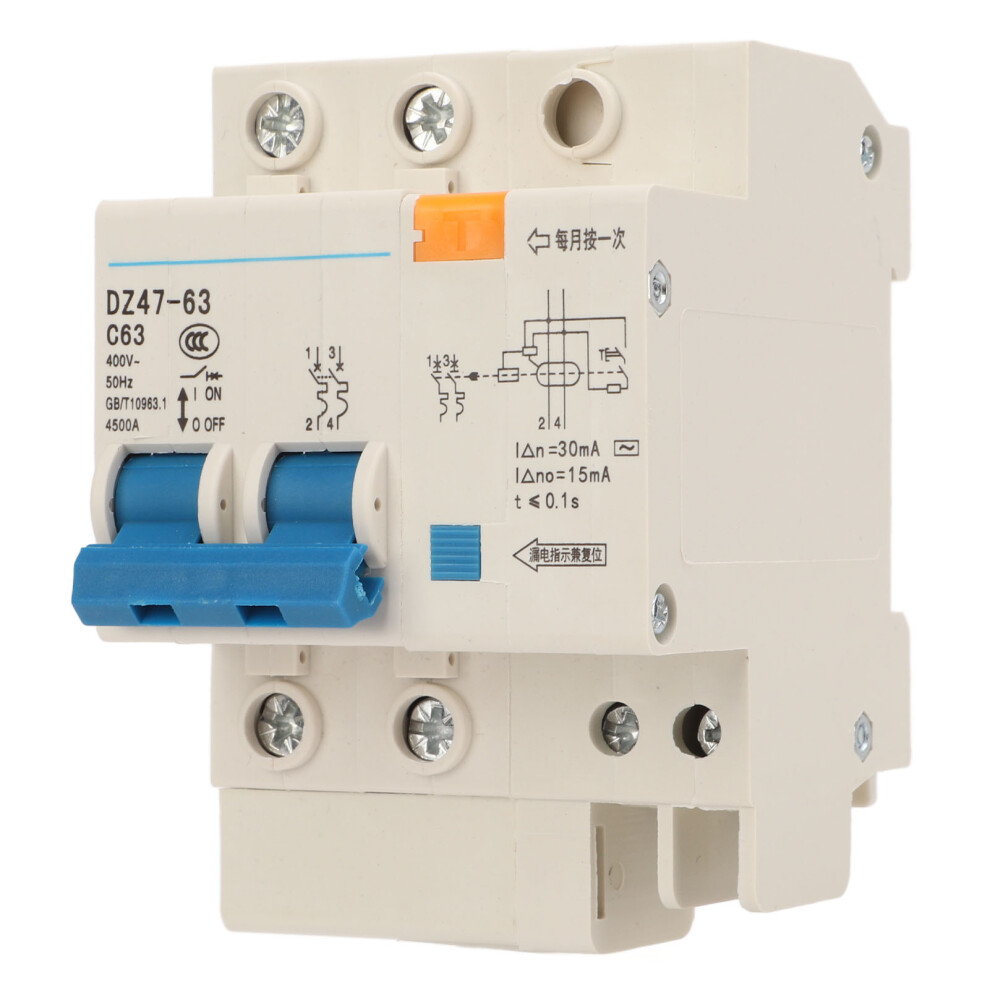 Circuit Breaker With Overload Protection Flame Retardant Compact Design Short Circuit Interruption Automatic Response Shockproof High Sensitivity 9370362823502