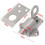 Stainless Steel Door Latch Lock SelfClosing Spring Design RustResistant Easy Install for Casement Frames 4