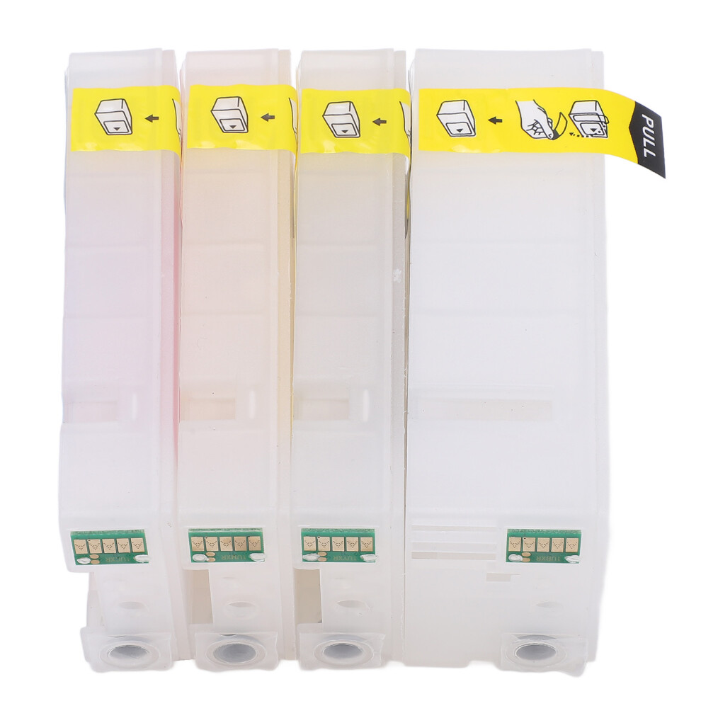 Set Of 4 Ink Refills For 1100 1200 1300 1400 1500 1600 1900 Printer Models 3371390266848