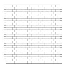 1/6 or 1/12 Scale Miniature Dollhouse Tile Sticker OB11 Doll House Wall Paper Furniture Decoration,Rectangle White