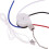 Ceiling Fan  Kit 3 Speed 4 Wire, Fan  Zipper Speed Control , ZE-208S Pull Wire  with Rope Silver 1