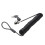 Laptop Computer Lock Laptop Lock Anti-Theft Lock Universal Retractable Spring Rope Steel Cable Key Computer Lock 1