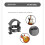 Guitar Knob Puller Tool Pullit Knob Puller for Luthier Repair Tool Knobs Bushes Puller ToolS Red 5