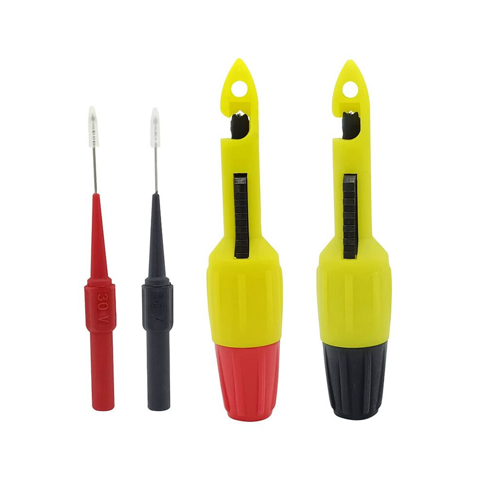 2 Pack Wire Piercing Probe Insulation Piercing Clip With Insulated Wire Piercing Probe,Inspection Of Automotive Circuits 6031808976727