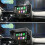 Tampa Do Capô da Lente Do PáRa- Do Carro Na Tela Do Painel Do PáRa- SunVisor AcessóRios de NavegaçãO, 8 Polegadas 4
