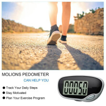 Pedometer for Walking, Accurate Pedometer with  Display and Belt Clip for Men Women Kids and Elders