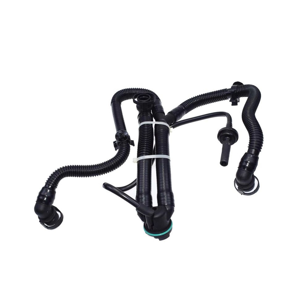 06E103217m Exhaust Gas Pipe Crankcase Vent Pipe For A4 S4 Avant A6 S6 A8 S8 Quattro Black 6031386941353