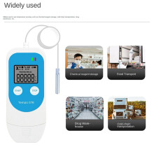 TempU 07B Temperature/Humidity Recorder Digital USB Data Logger Thermometer Hygrometer for Refrigerator Storage