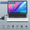 4  USB 3.0 Hub with Individual LED Lit Power Switches USB HUB Adapter Expander Multi USB Splitter for  PC 6