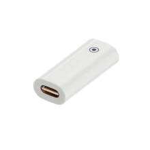 For Pencil 1St Generation Charging Adapter Type-C Female Converter, Type-C Female To Lighting Female