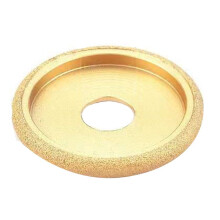 75Mm Steen Rand Wiel Slijpschijf Romeins Gegroefd Graniet Marmer Gesoldeerde Diamant Haakse Slijper Slijpkop 10Mm