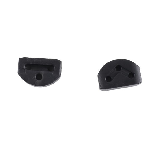 12Pcs Classical Guitar Rollers String Trees Retainer Guides Guitar String Locks Nut Block Clamp, Black 1