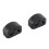 12Pcs Classical Guitar Rollers String Trees Retainer Guides Guitar String Locks Nut Block Clamp, Black 3