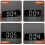 180 Rotation Projection Alarm Clock 12/24H LED Digital Clock USB Plug-in Ceiling Projector Alarm Clock (White) 1
