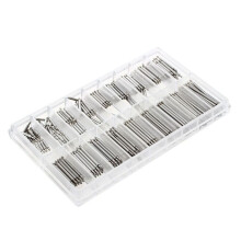 360Pcs Watch Spring Bar 8Mm-25Mm Strap Link Pins Metal Repair Kit Tool Strap Link Pins Cotter Bar Watch Tools