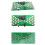 5V Electronic  DIY Kit Funny Electric Production Kits Precise with LED Lamp Double Layer PCB Board 84X40mm 9