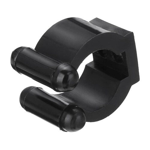 20Pc Support de Canne à PêChe Support PôLe de Stockage Rack Pointe Pince de Support Clips Queue de Billard Exposition Clip de PêChe Outil 17Mm 2